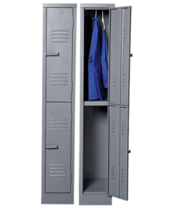 Solid Steel Locker Two Tier