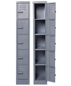 Solid Steel Locker Five Tier