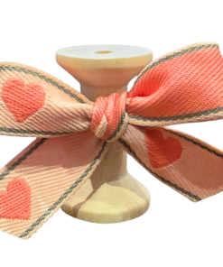 No 207 – Heart Coral, Taupe & Strawberry 20mm