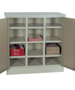 Steel Pigeon Hole Cupboard