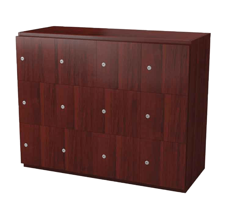 Wooden Pigeon Hole Cupboard