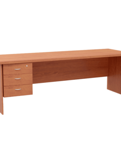 Office Desk with 3 Drawer Pedestal