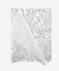 Black Marble Wrapping Tissue (25 Sheet Pack)