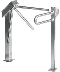Supermarket Turnstile Stainless Steel