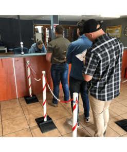 Chain Link Post & Base