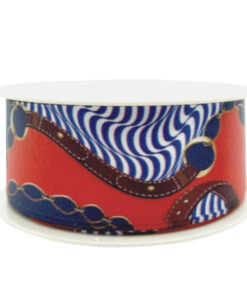 Scarf – “G” Red & Navy 38mm x 15m