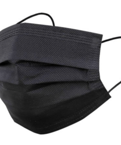 Face Mask Black (3 PLY – Box of 50)