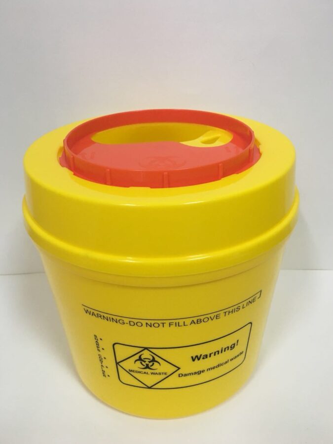 Sharps Container Disposal 2.5L