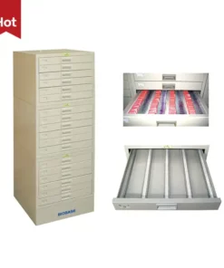 Slide Storage Cabinet BKC-SS450: 18 Drawers