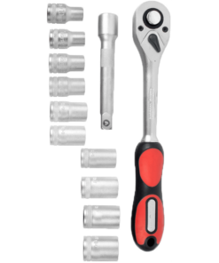 Socket & Ratchet Set – 12Pce