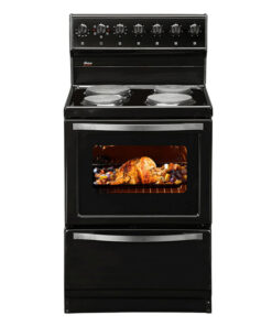 Univa U116B 4 Plate Black Stove