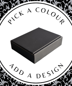 Design Shipper (S) – Black Kraft 200mm x 160mm x 50mm