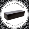Design Wine Box – Black Kraft 405 x 102 x 100mm
