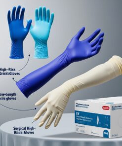 Dermagrip surgical gloves