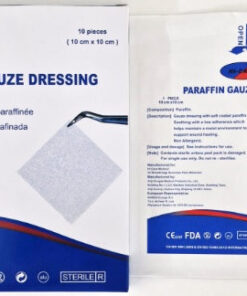 Gauze Dressing Parafin 10x10cm (10’s)