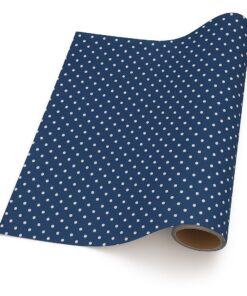Spot – Blue Navy with White (50m x 50cm)