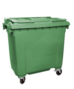 Yellow Medical Waste Wheelie Bin 240L