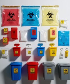 Sharp Container Disposal Bins Bulk 10-Pack for Clinics