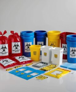 Large Clinical Biohazard Waste Bin - 50L