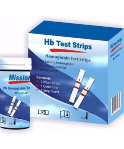 Mission Hb Haemoglobin Test Strips (100/Pack)