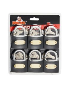 Padlock - Iron - 6k/A - 50mm - Pack of 6 - 97031099
