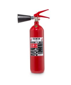 Fire Extinguisher - Full - Light Alloy - B and C Class Fires - Carbon Dioxide - 2kg