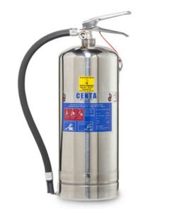 Fire Extinguisher - Full - Stainless Steel - A, B and C Class Fires - 6kg