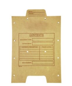 Document Dividers for Archive Storage Box - Backing Board Top - A4 - Pack of 100 - ARC006
