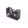 A4 Slatted Plastic Filing Container - Recycled - 32 x 10 x 22 cm - Black - Pack of 20 - 03RSLPC