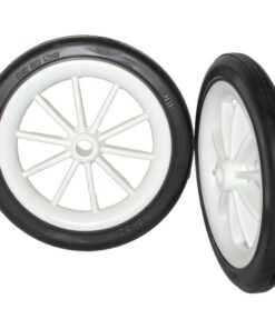 Plastic Spoked Wheels - Polypropylene - 180mm ? - (MOQ 250) - RATB180