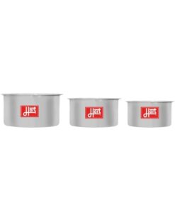 Pot with Lid - Hart - J7 BAK S.H - Aluminium - 1L - Pack of 10 - 700500
