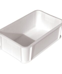 Plastic Crate - Meat Bin - SABS Approved - 37L - White - Pack of 60 - MT64209-white