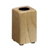 Gem Clip Holder - Executive Wooden Range - 4.5 x 8 x 4.5 cm - Oak - 954OA