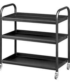Tea Trolley - Removable Shelves - 94 x 44 x 96 cm - Colour Options - 649BL