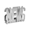 Steel Magazine Holder - Font - 44 x 10 x 32 cm - Silver - 241SI
