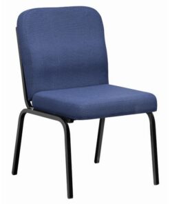 Office Chair - Economy Side Chair - No Arms - 87 x 55 x 64 cm - SE011-blue