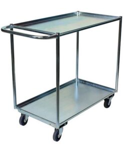 Stock Picking Trolley - 2 Shelf - Galvanised - 110 x 61 x 110 cm - Load Capacity 240kg - SP42-2
