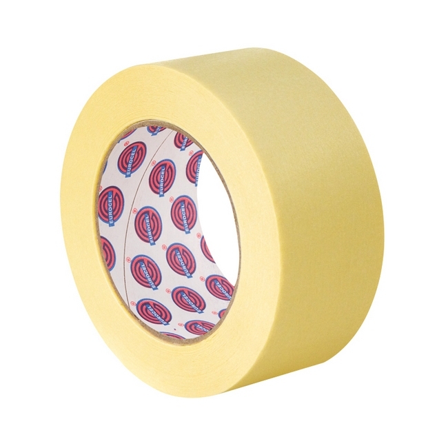 Masking Tape - Automotive - MSK 80 - Yellow - 24mm x 40m - Box of 36 - Pack of 36 - 1000006042