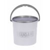 10L Plastic Bucket and Lid - Sugar - Pack of 5