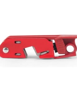 Lockout Circuit Breaker - Grip Tight - Small - Steel - Red - 9 x 4.5 x 2cm