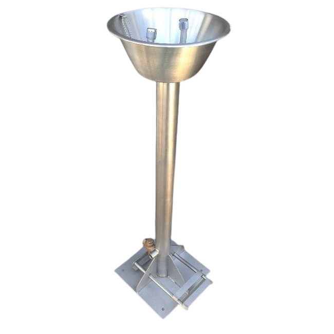 Eyewash Safety Station - Stand Alone - Foot Operated - 30 x 30 x 110 cm