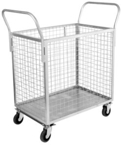 Mesh Box Truck - Trolley - 122 x 61 x 97 cm - Carrying capacity 500kg