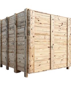 Solid Wooden Box Crate - 2 Way Entry - 200 x 100 x 100cm