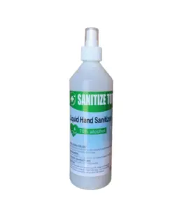 70% Alcohol Liquid Hand Sanitizer Mist Spray 100ml