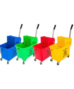 20L Mop Wringer with Bucket & Divider