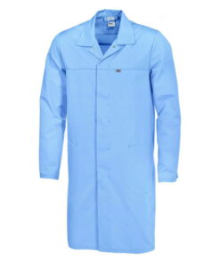 Bierbaum-Proenen BP Laboratory Coat Size LN, Light Blue 65% Polyester / 35% Cotton 1/1 Arm, Unisex