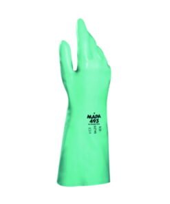 Gloves Ultranitril 493 size 8 - 8.5, nitrile, length 39 cm, pair