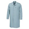 Bierbaum-Proenen BP Laboratory Coat Size 2XLN, Light Grey 65% Polyester / 35% Cotton, 1/1 Arm, Unisex