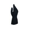 Gloves Alto 260 size 8, natural latex, black, velourised, pair