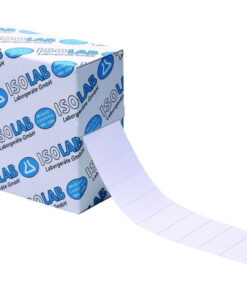 ISOLAB Label Rectangular Form 38x19 mm White Pack of 1000 Cryo Use